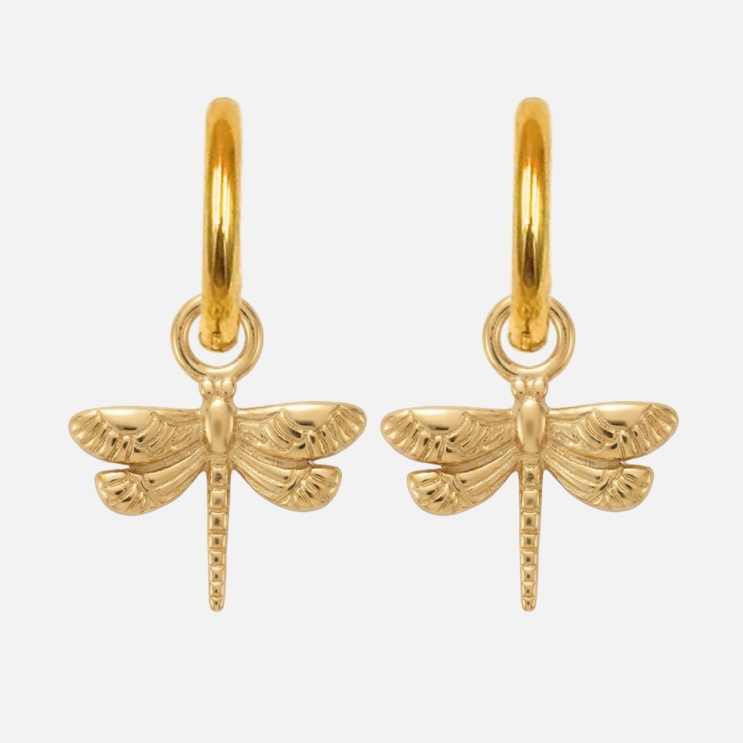Ohrringe Charm Dragonfly