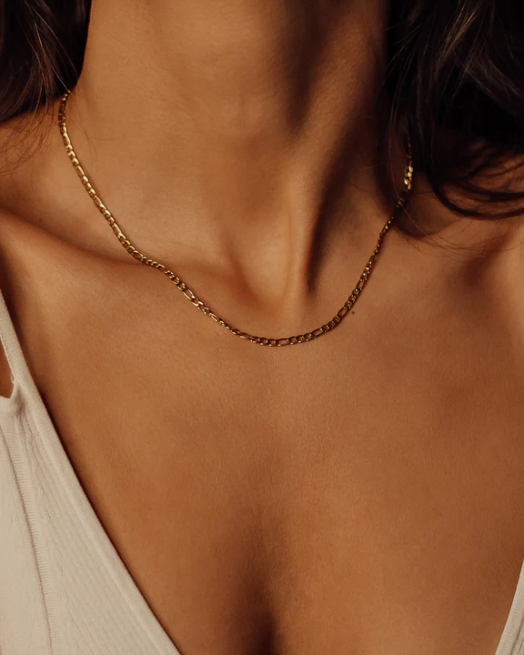 Figaro 3er Set (Hals-, Fusskette und Armband)