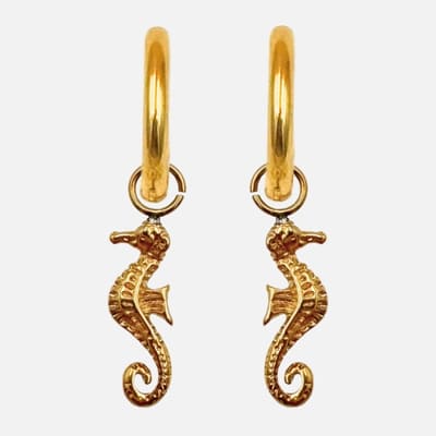 Ohrringe Charm Seahorse