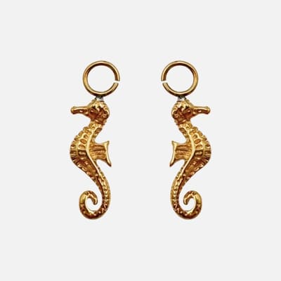 Ohrringe Charm Seahorse