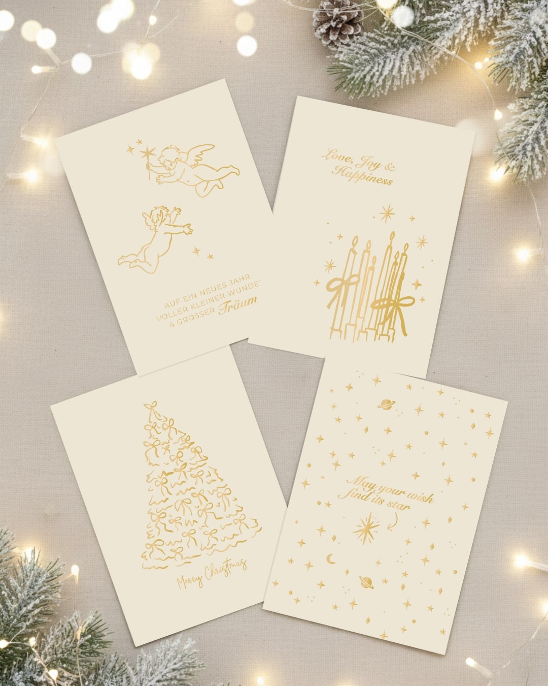 Postkarten-Set Festive