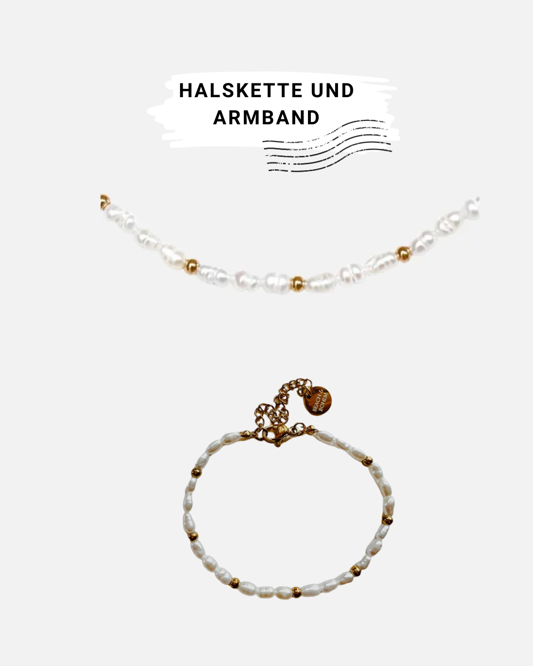 Amalfi 2er Set (Choker und Armband)