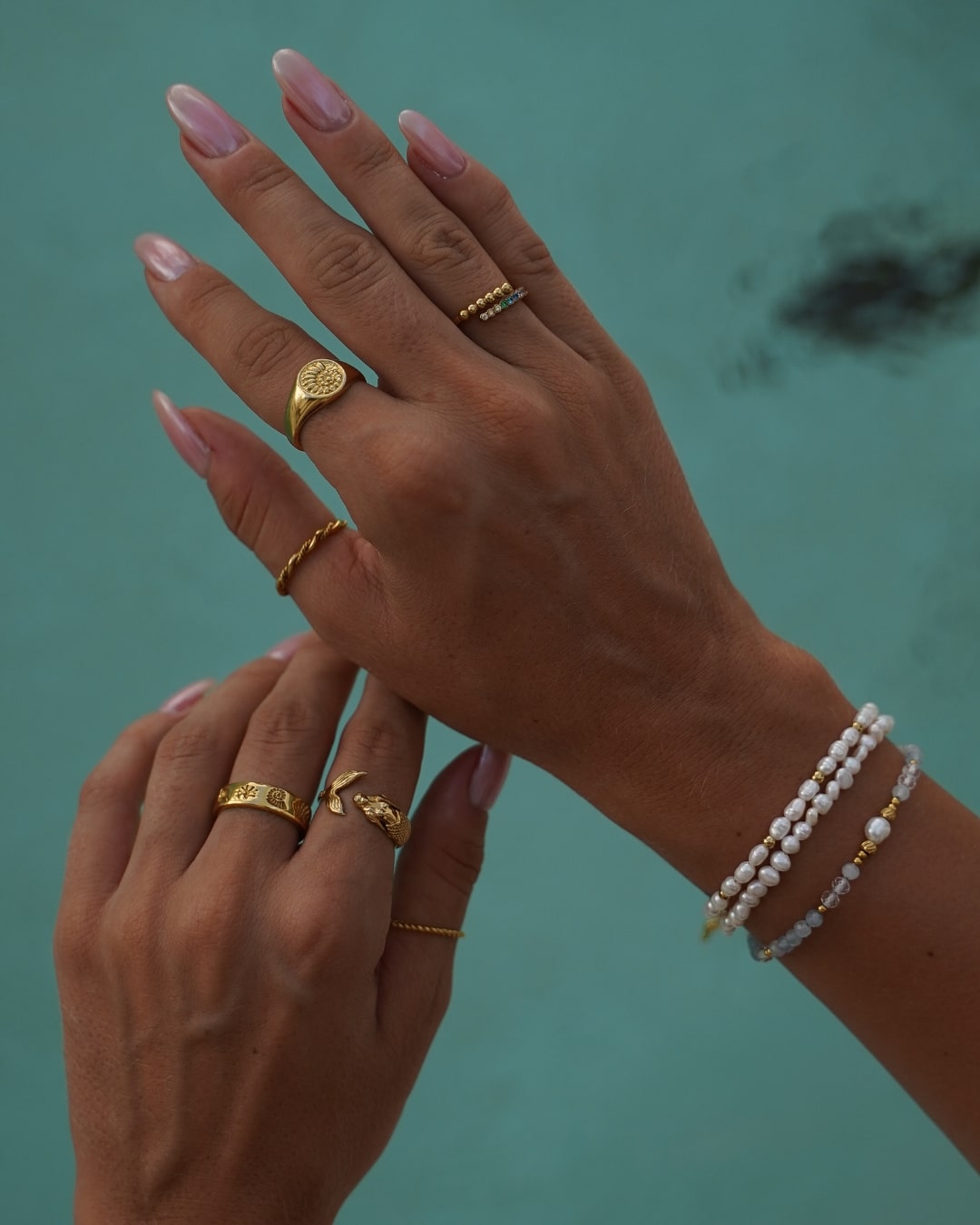 Armband Aquamarin Calm