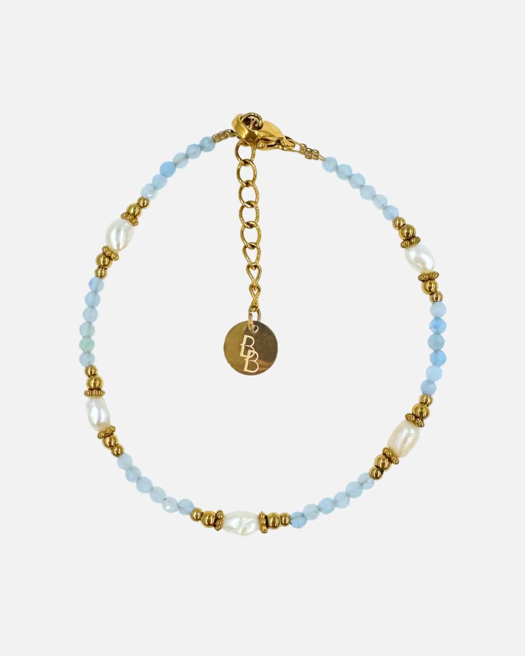 Armband Aquamarin Flow