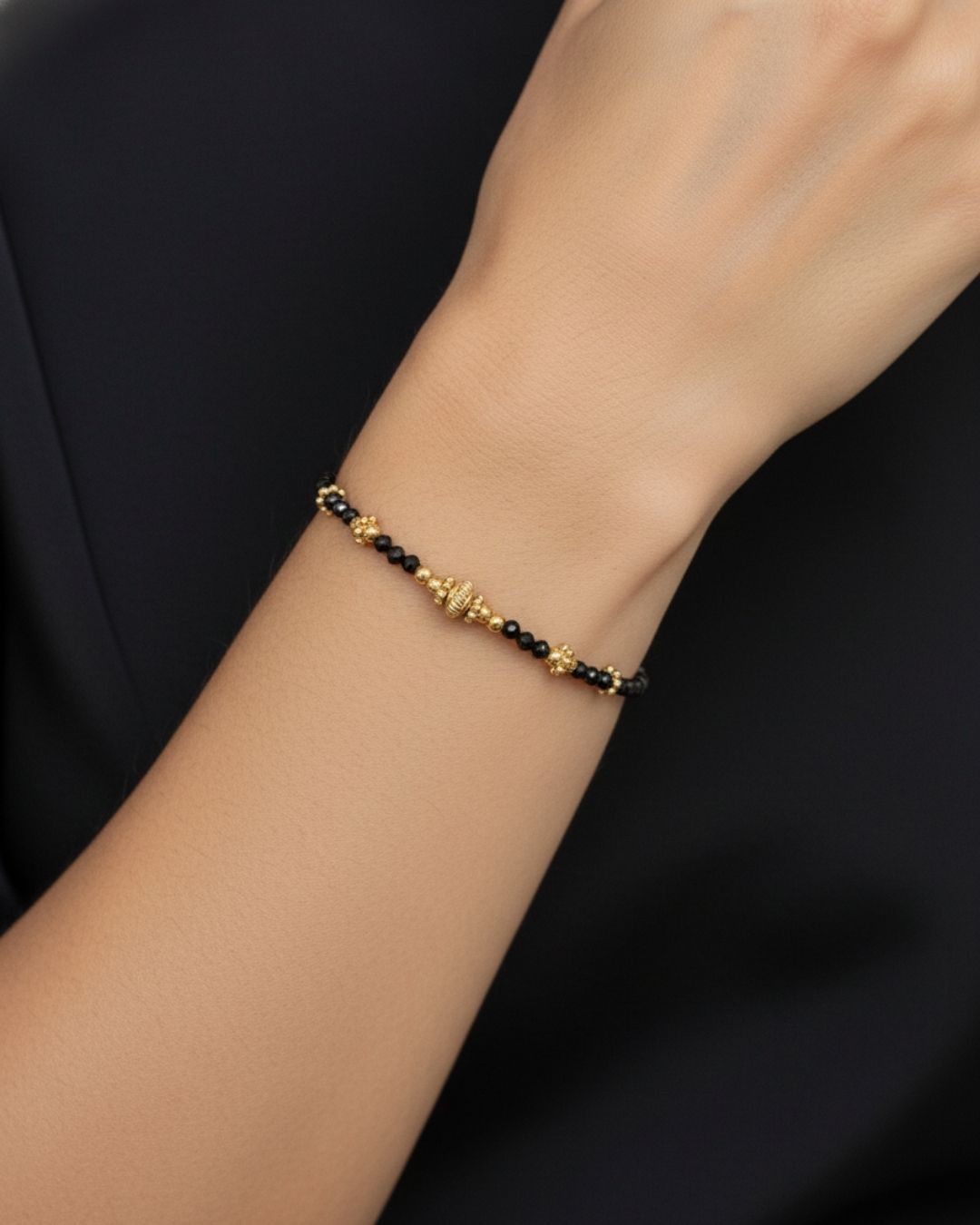Armband Black Spinel