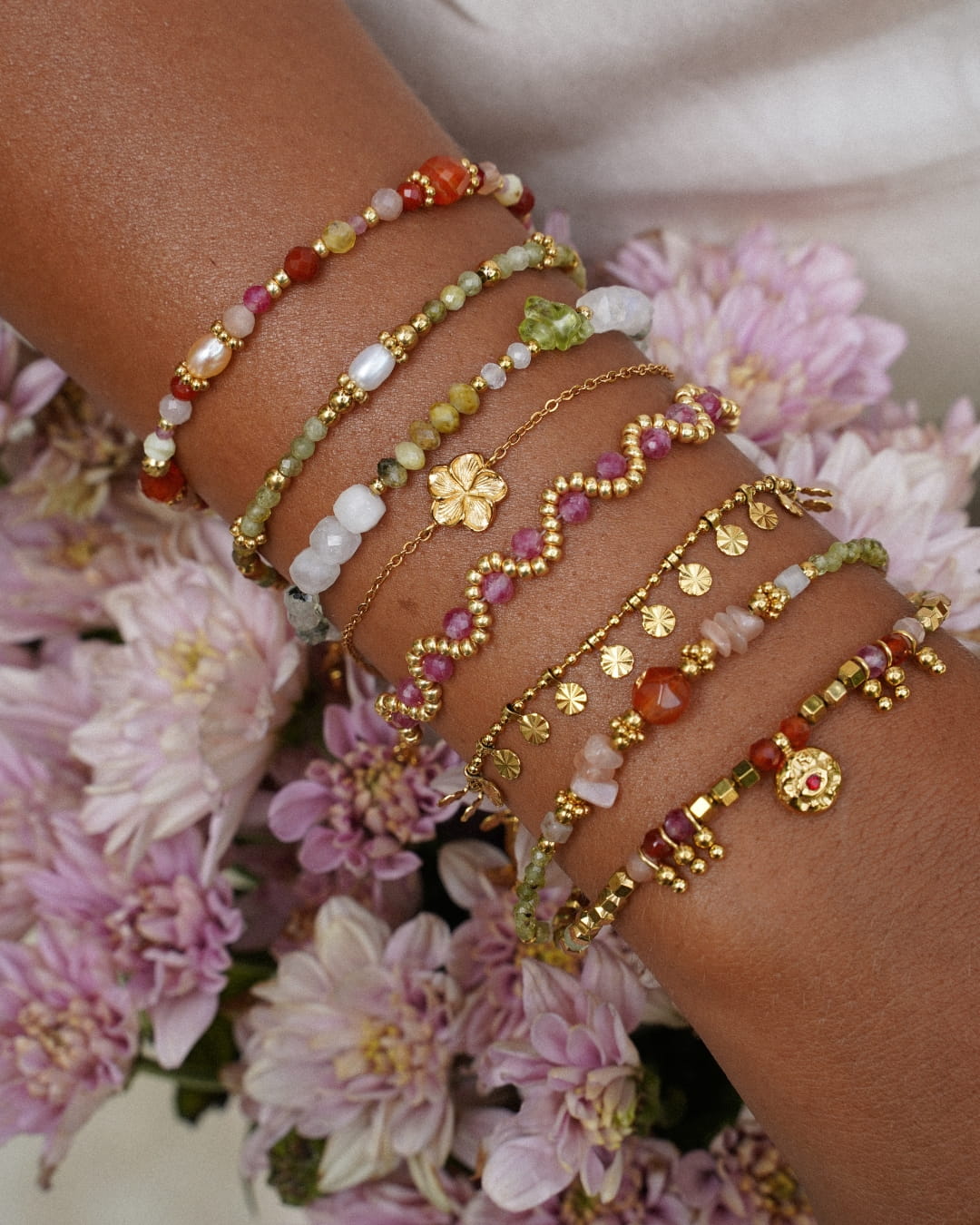Armband Aurelia Pink Tourmaline