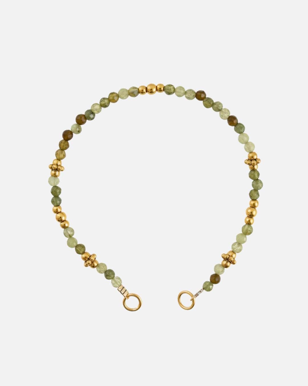 Armband Charm Green Garnet