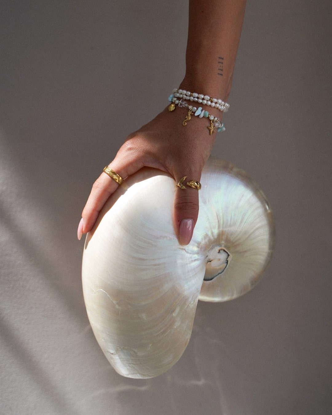 Armband Larimar Charm