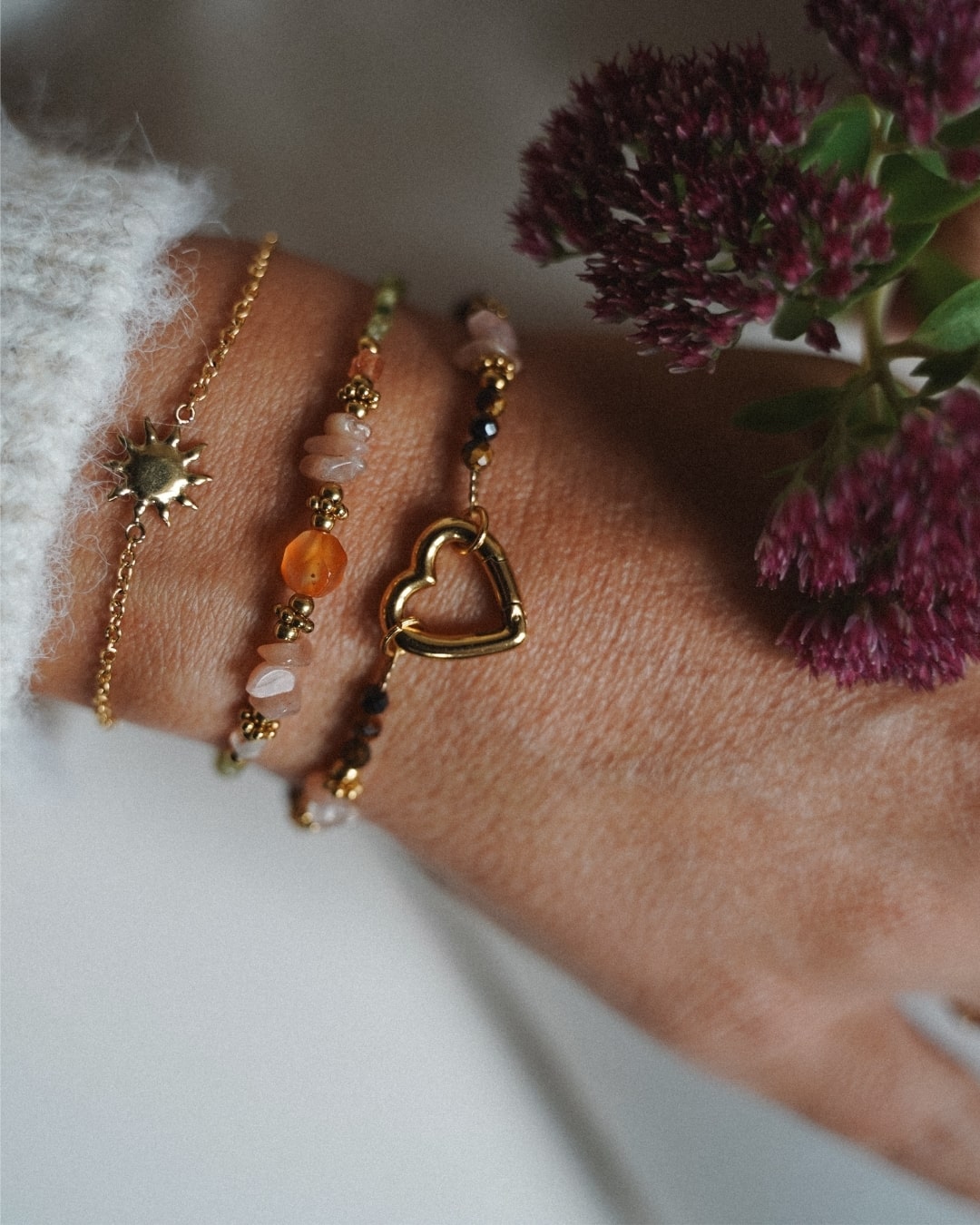 Armband Charm Tigereye