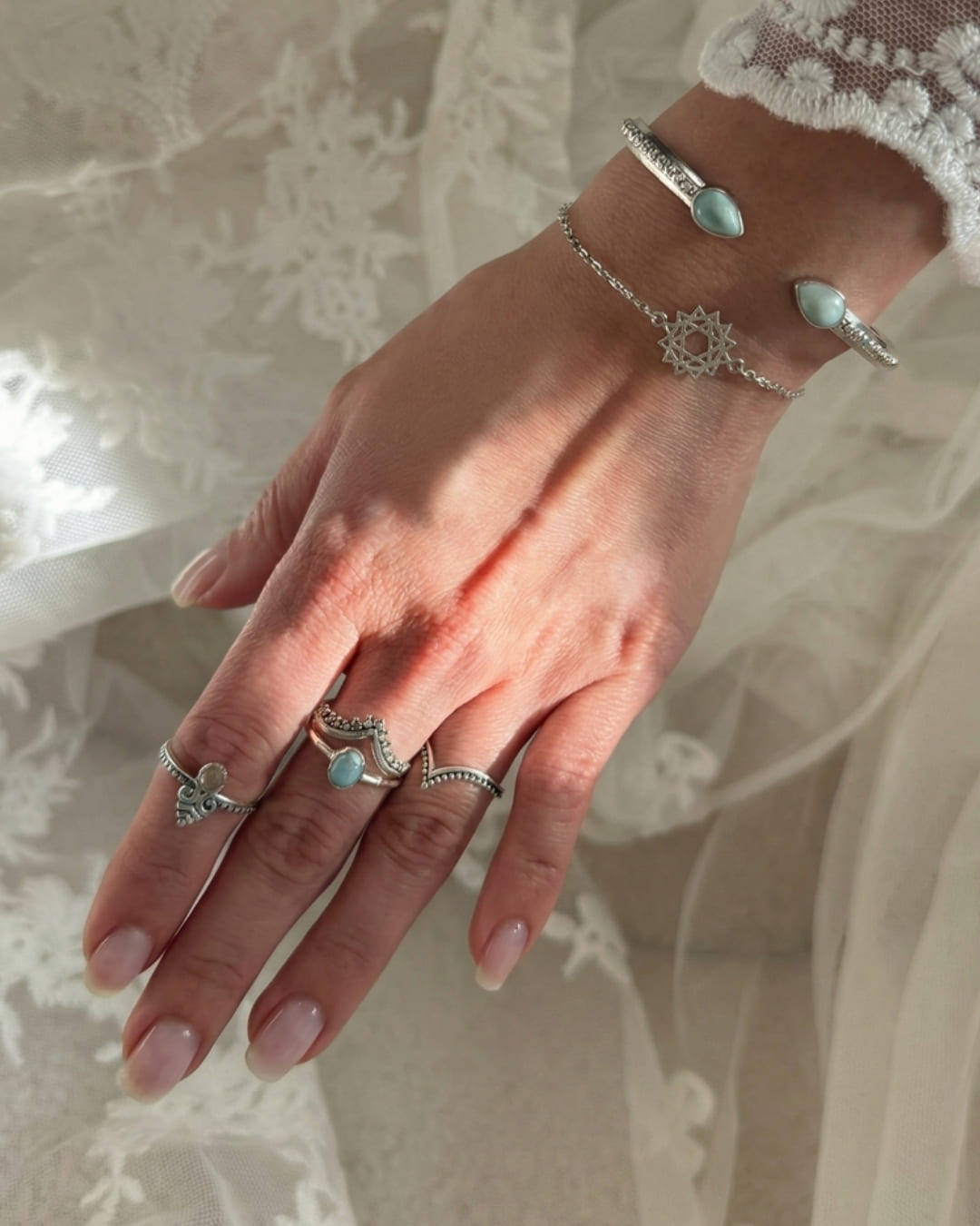 Armreif Larimar