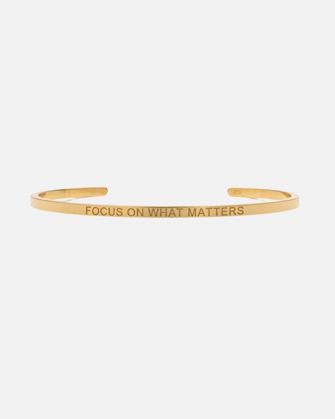 Armreif «Focus on what matters»