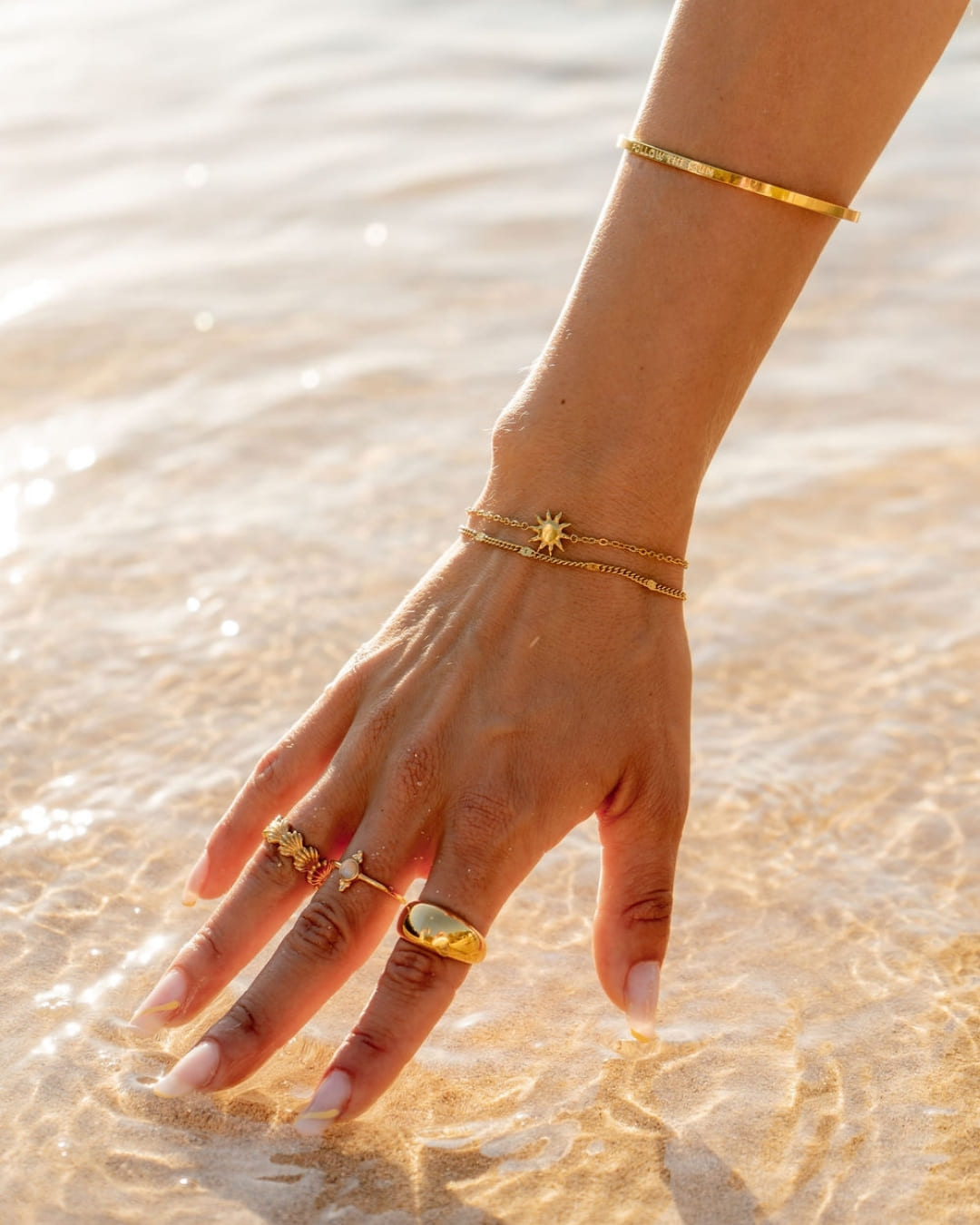 Armreif «Follow the sun»