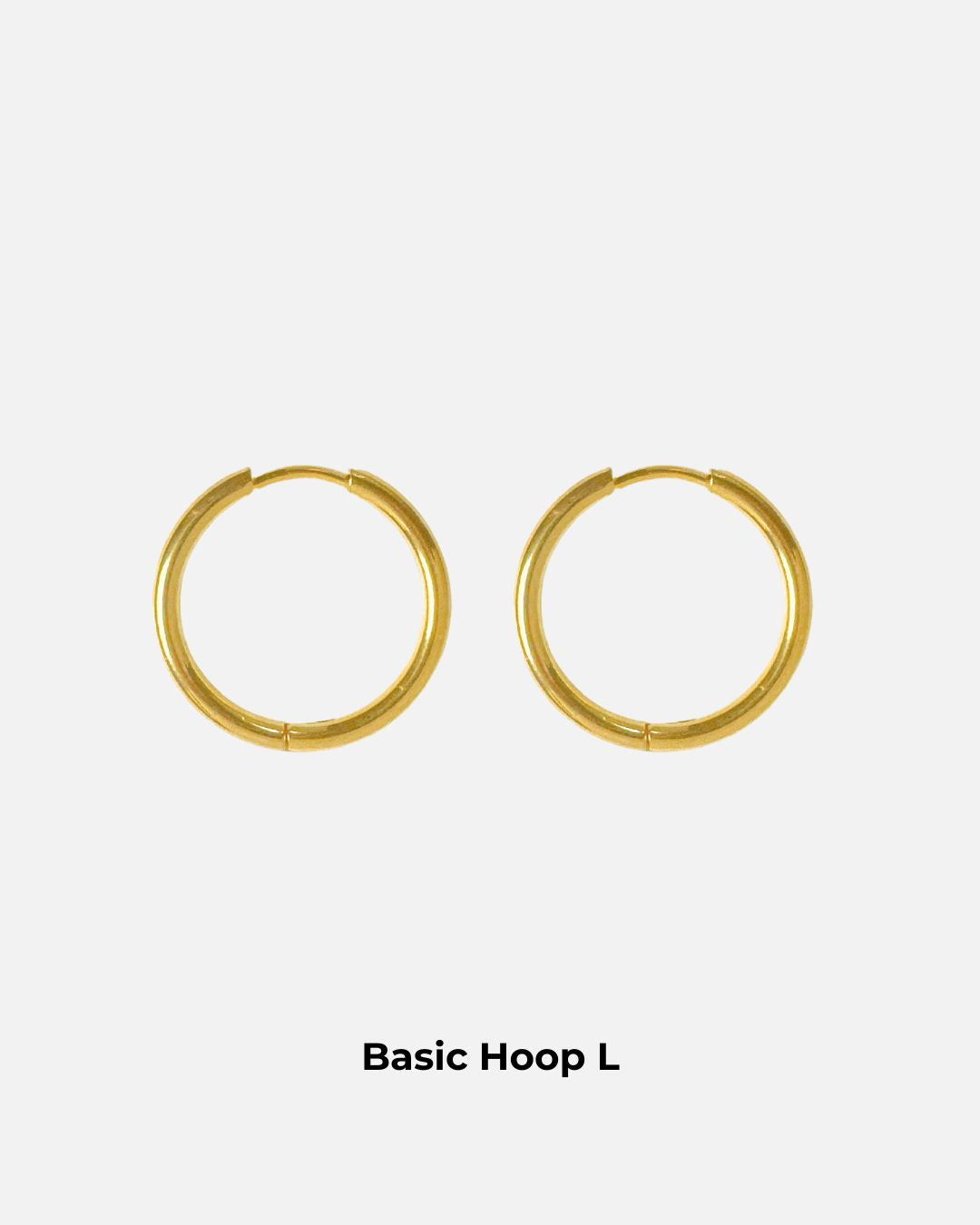Ohrringe Basic Hoop L
