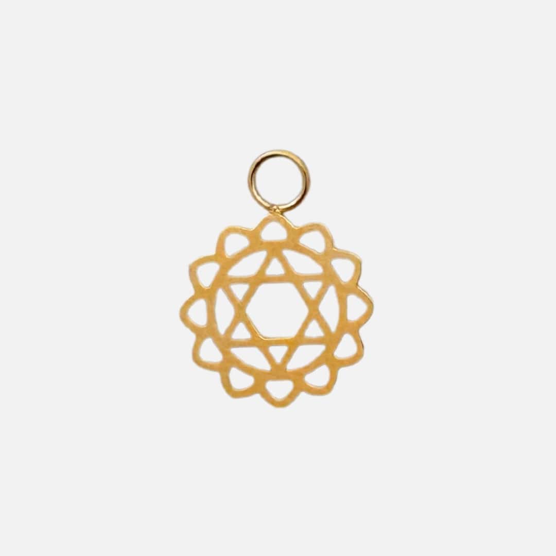 Ohrringe Charm Heart Chakra