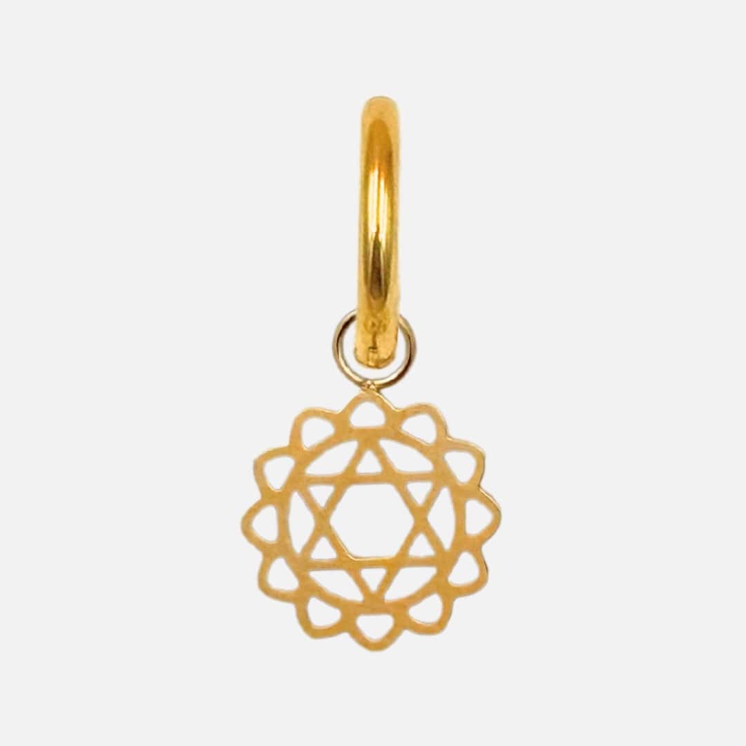 Ohrringe Charm Heart Chakra