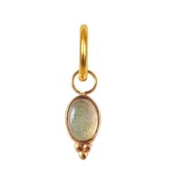 Ohrringe Charm Labradorit
