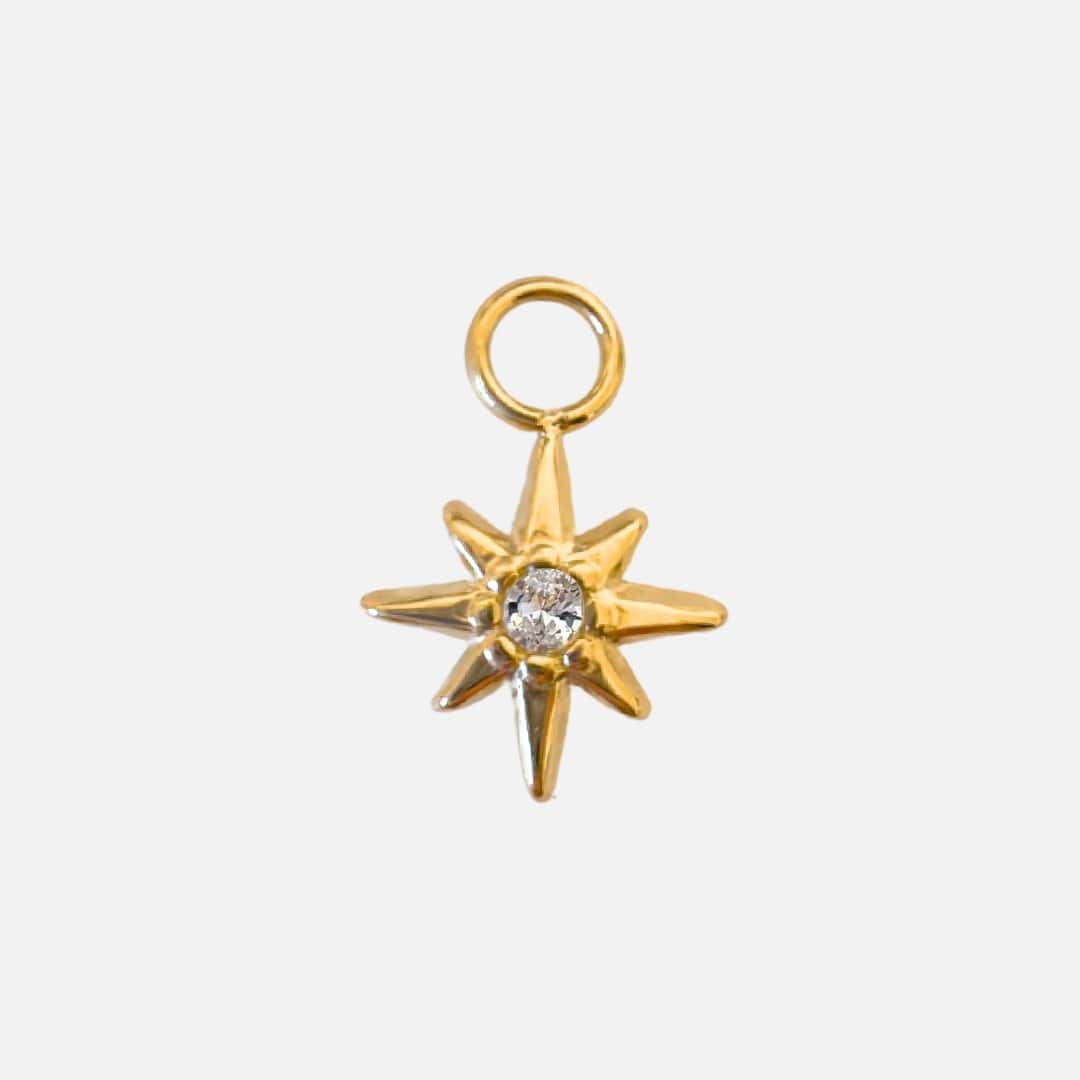 Ohrringe Charm North Star