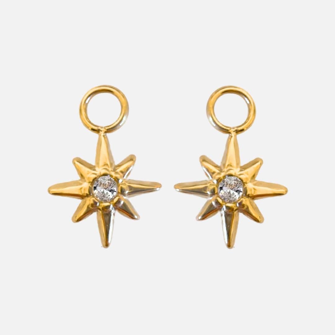 Ohrringe Charm North Star