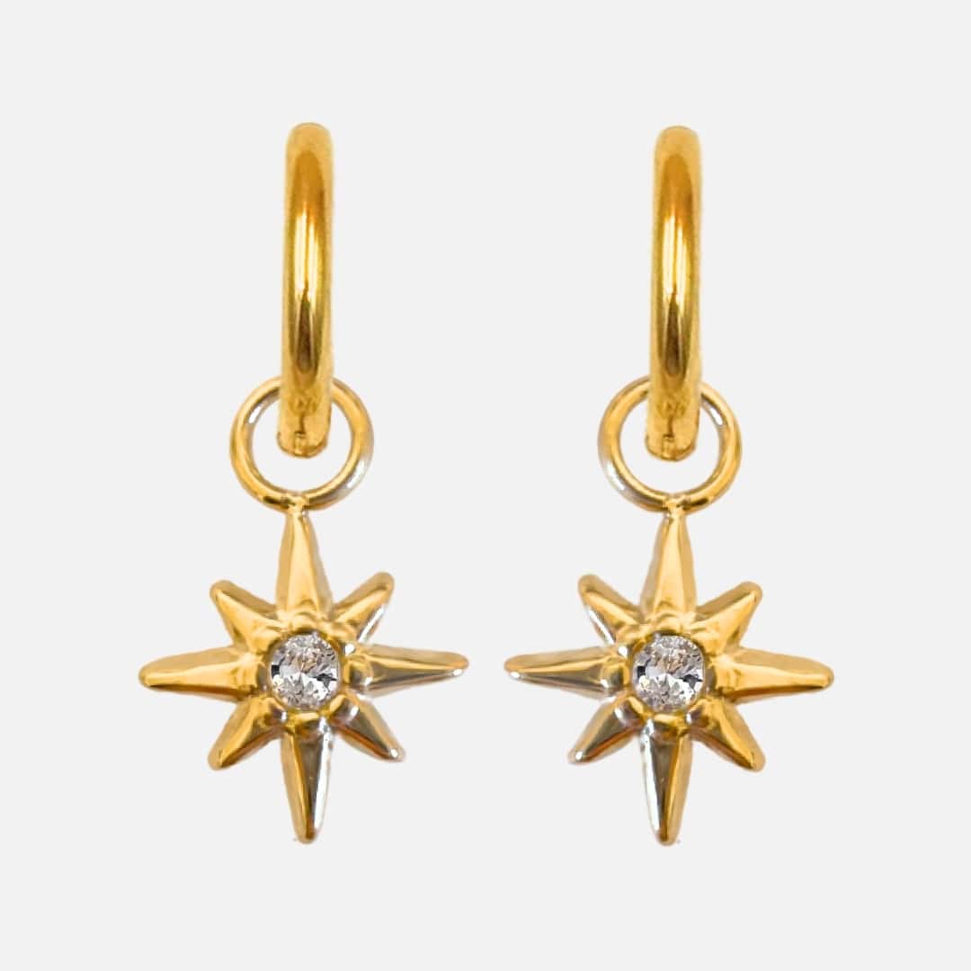 Ohrringe Charm North Star