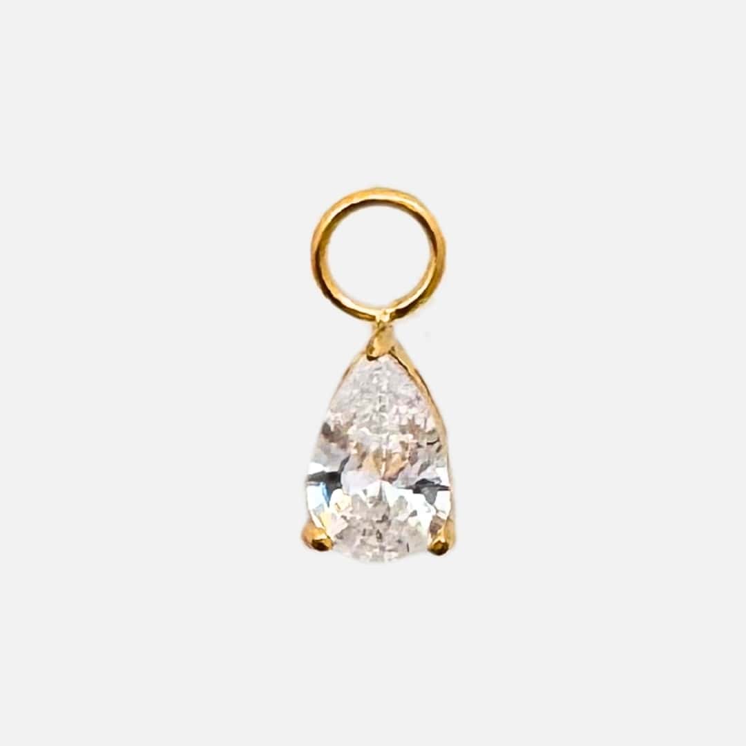Ohrringe Charm Sparkle Drop