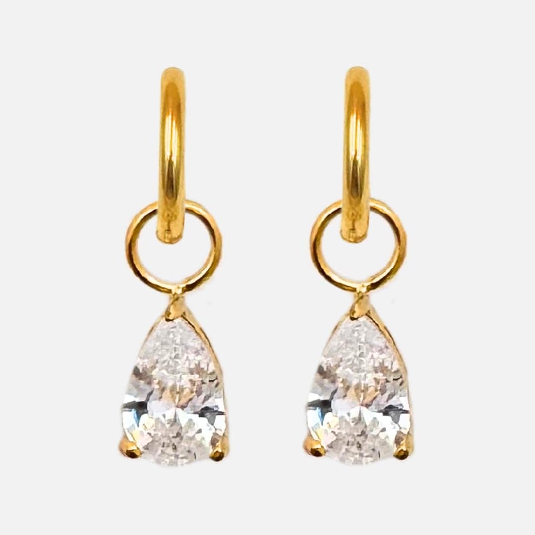Ohrringe Charm Sparkle Drop