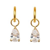 Ohrringe Charm Sparkle Drop