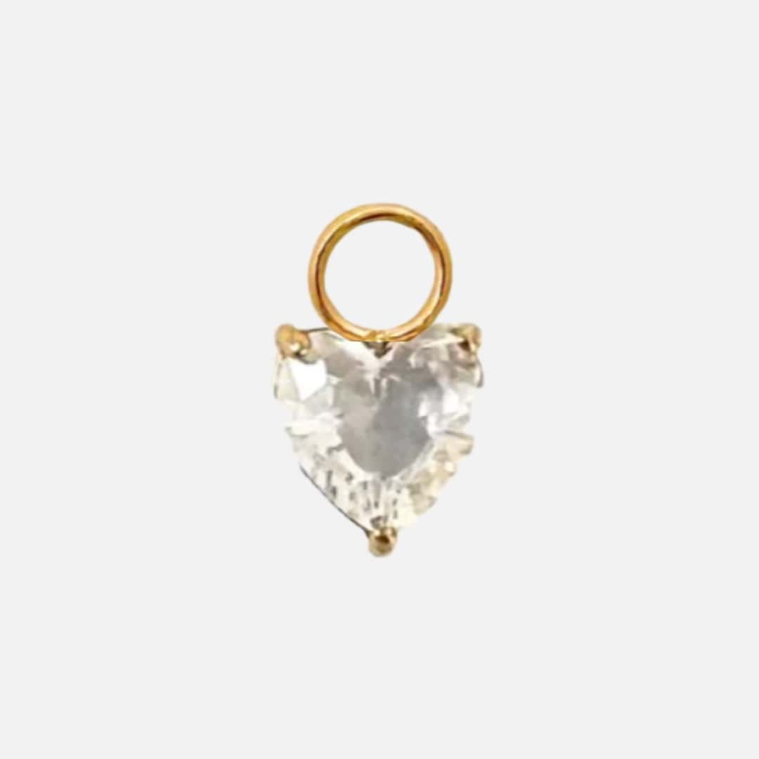 Ohrringe Charm Sparkle Heart