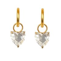 Ohrringe Charm Sparkle Heart