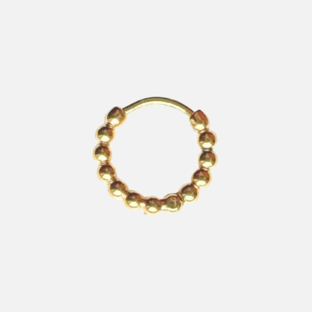 Ohrringe Dotted Hoop