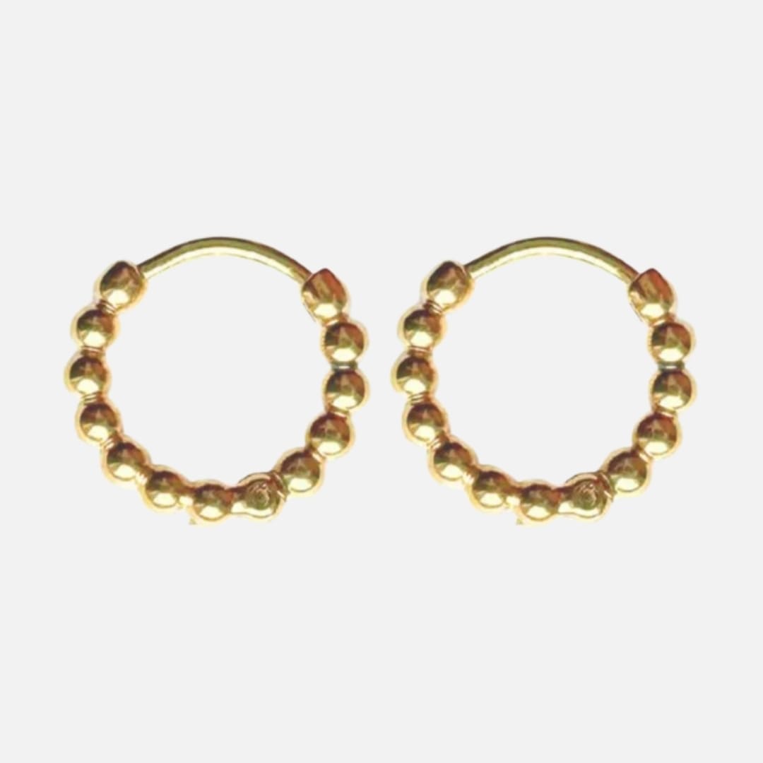 Ohrringe Dotted Hoop
