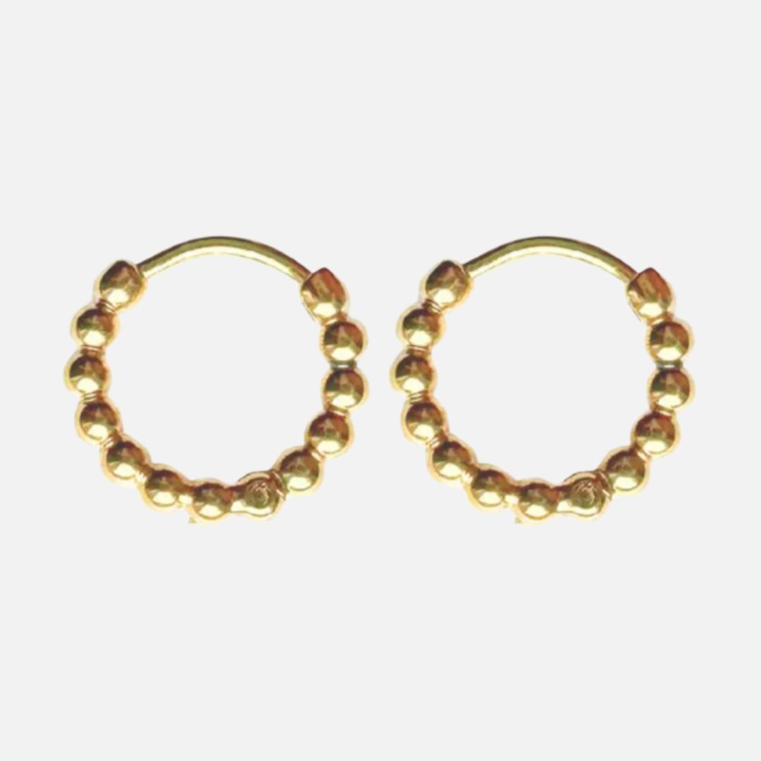 Ohrringe Dotted Hoop Regular