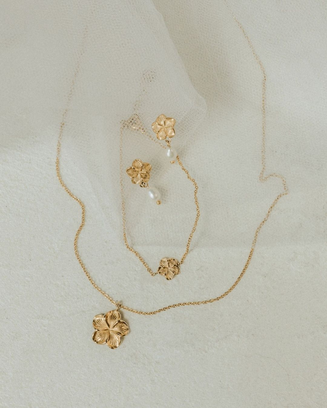 Halskette Frangipani