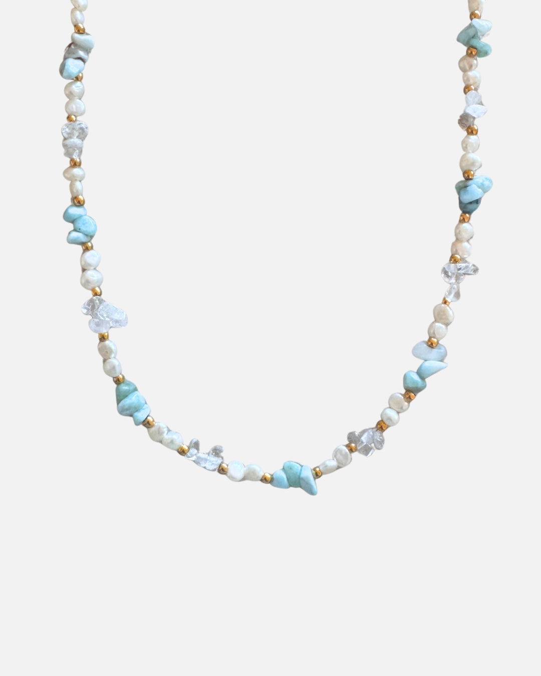 Halskette Choker Larimar