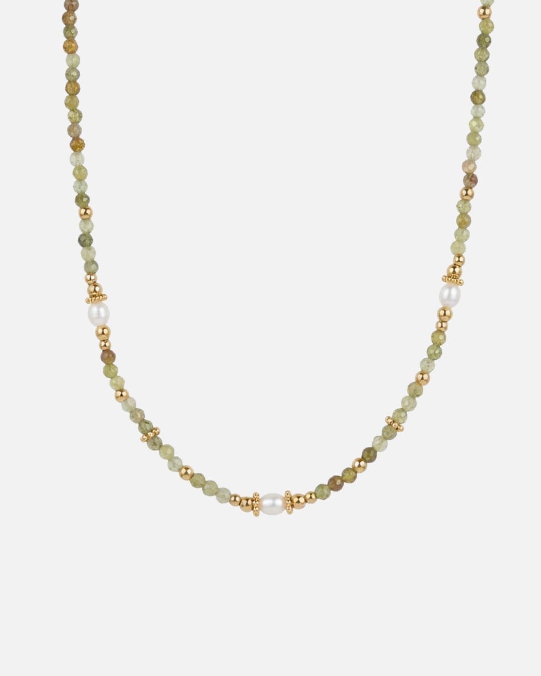 Halskette Green Garnet Omen
