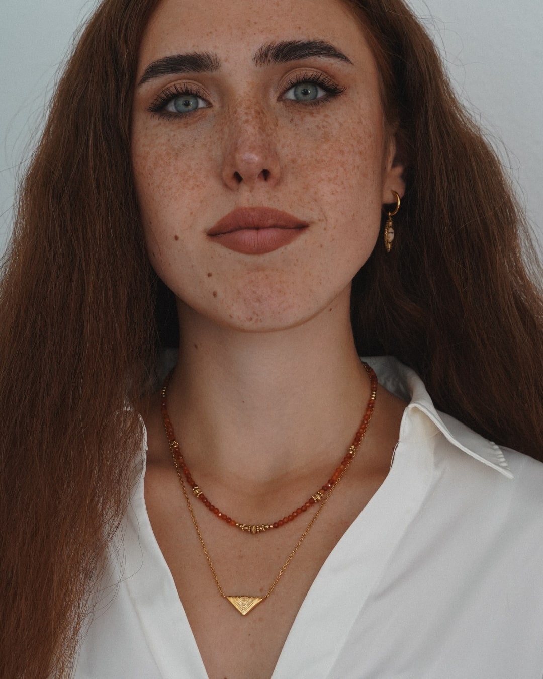 Halskette Karneol