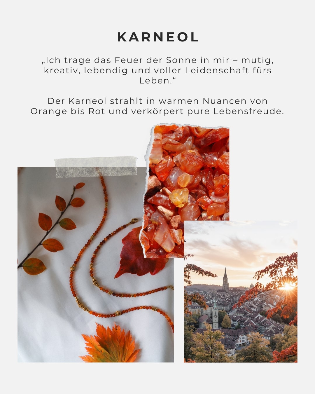 Armband Karneol