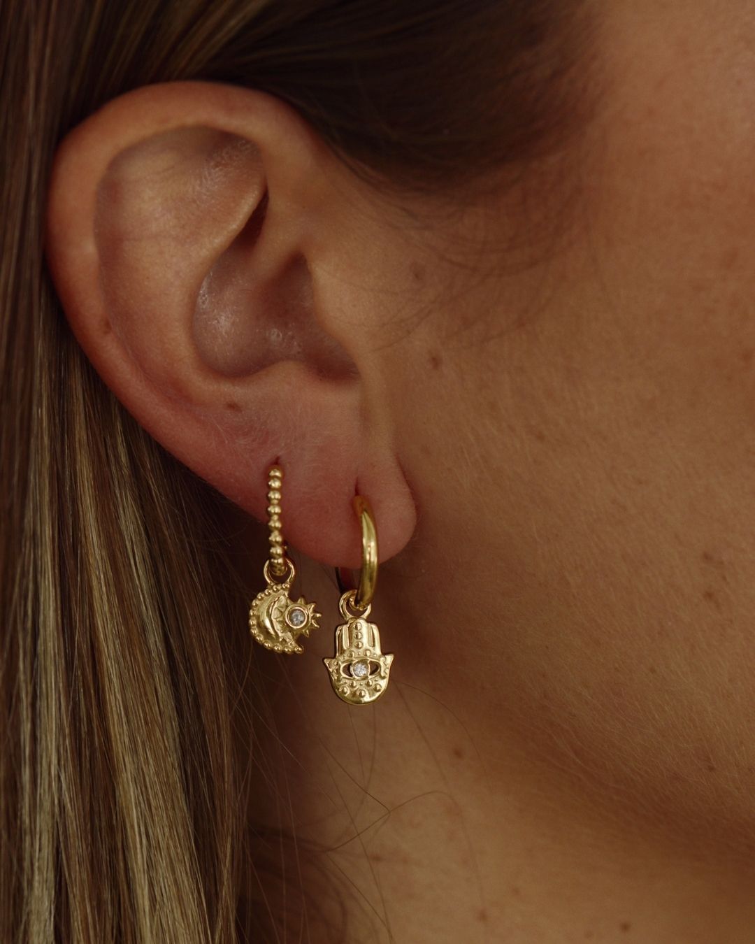 Ohrringe Charm la Lune