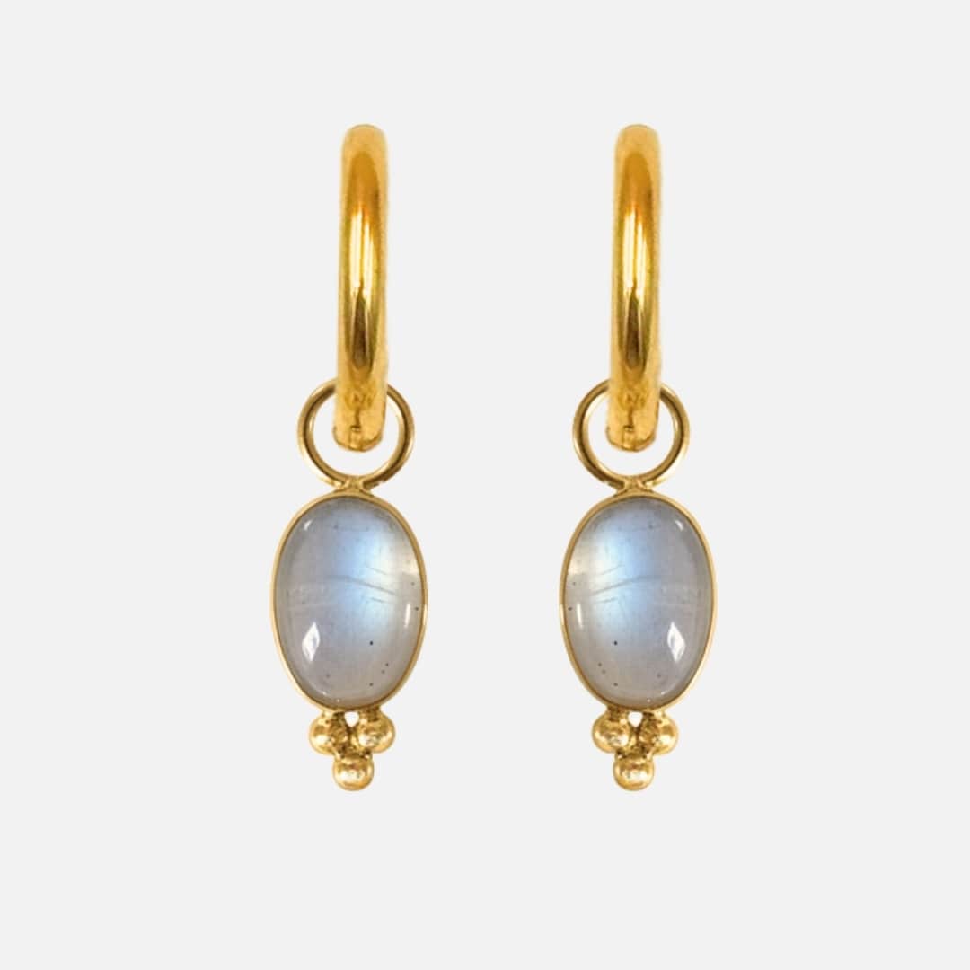 Ohrringe Charm Moonstone