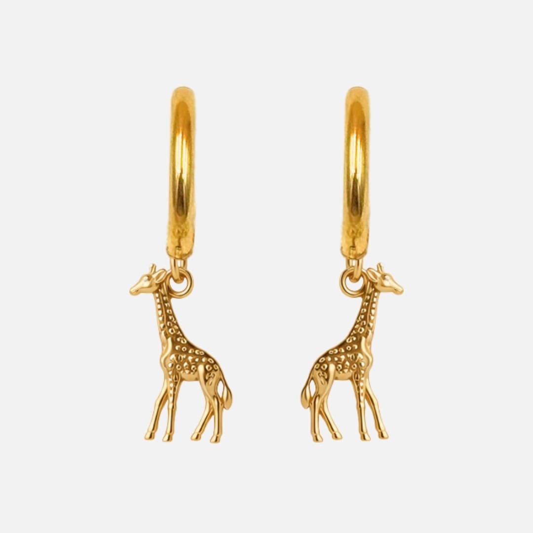 Ohrringe Charm Giraffe