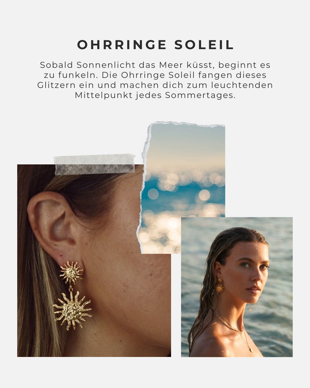 Ohrringe Soleil