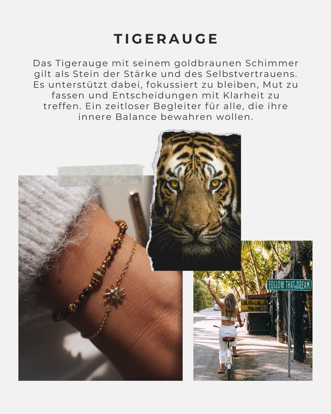 Armband Tigereye