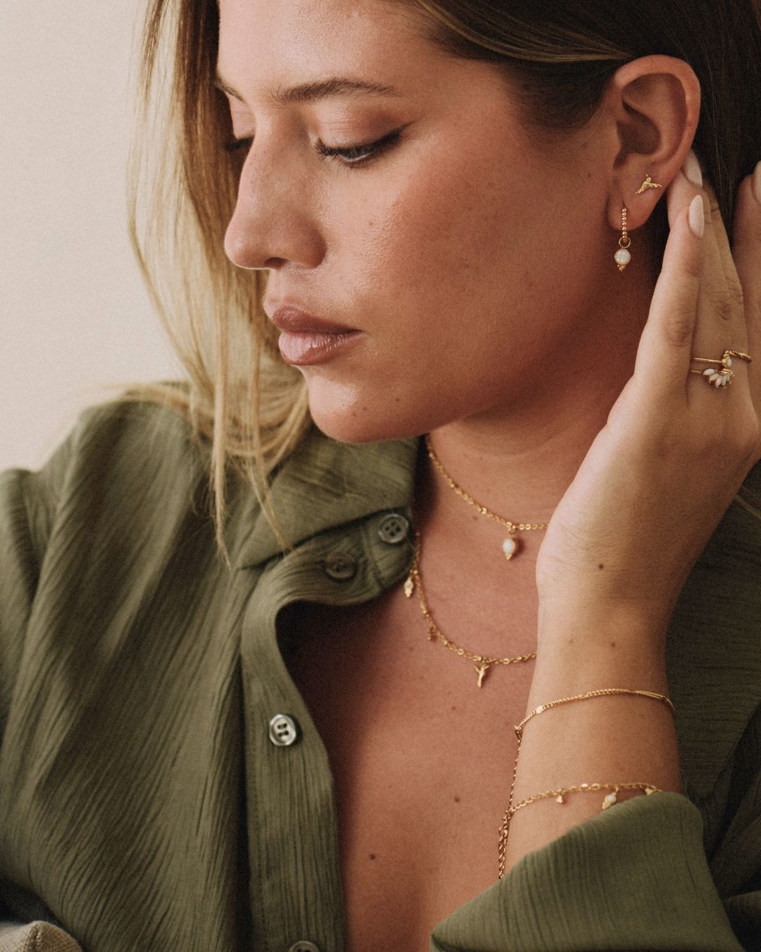 Lumos Kombo (Ohrringe, Halskette, Ring)