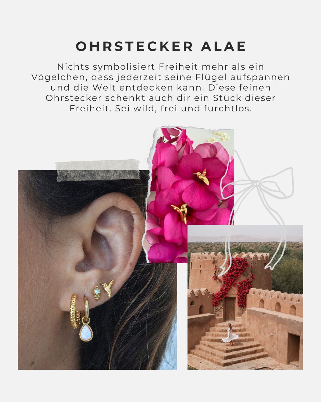 Ohrstecker Alae