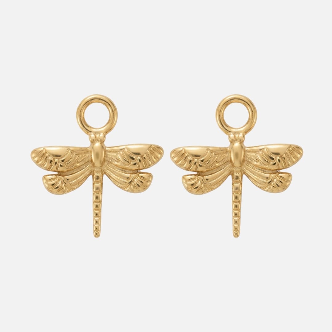 Ohrringe Charm Dragonfly