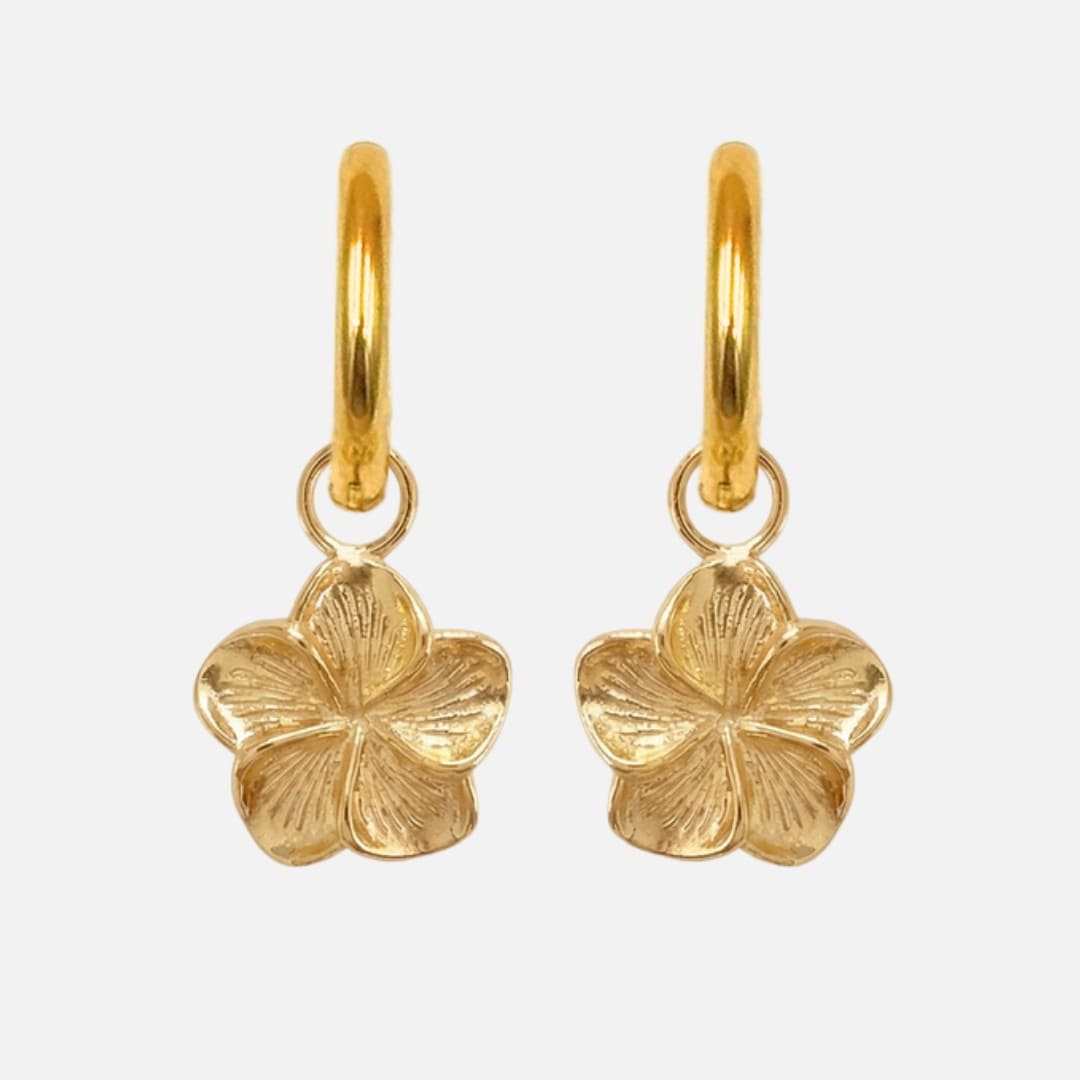 Ohrringe Charm Frangipani
