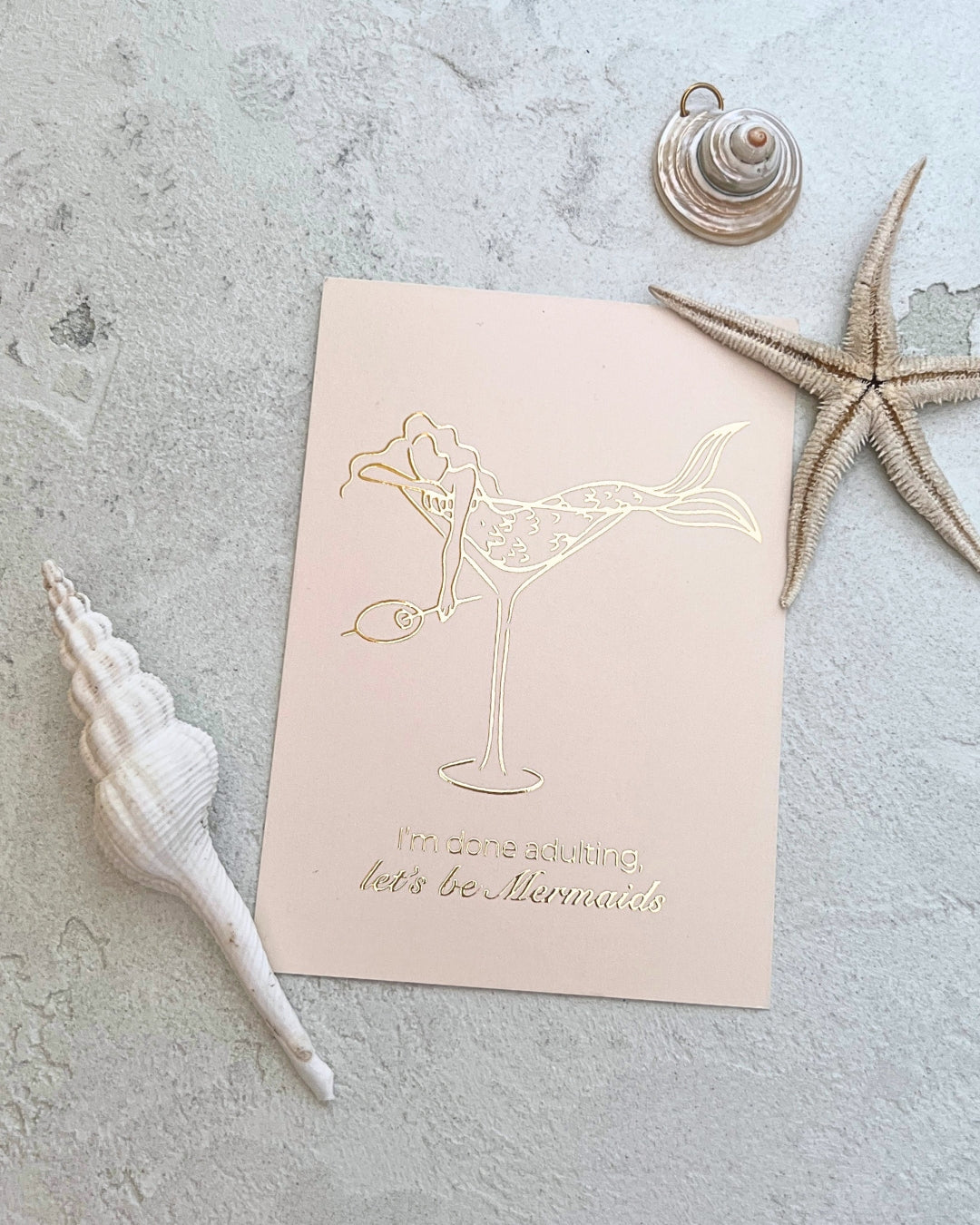 Postkarte Mermaid