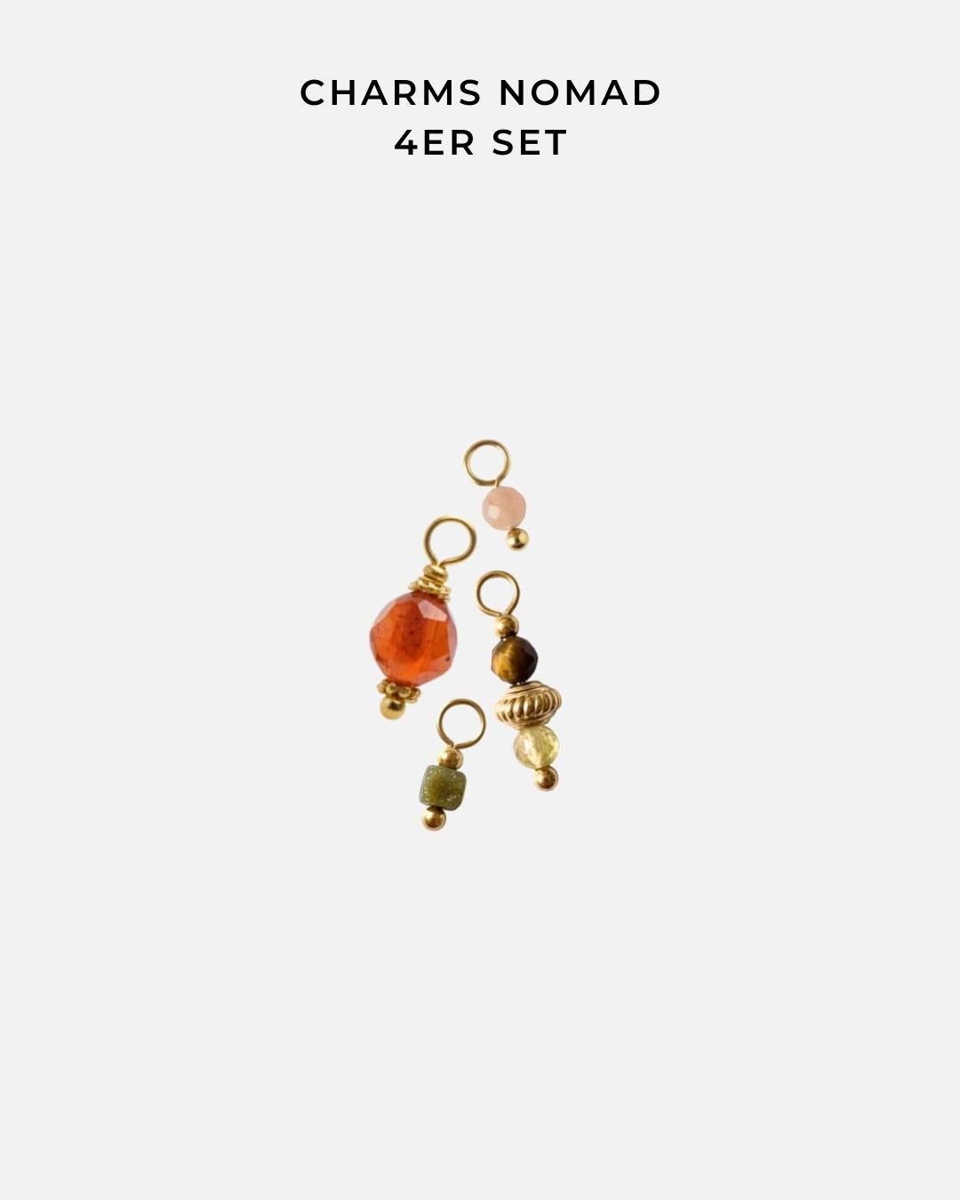Personalisierbare Charm Edelstein-Halskette Shard