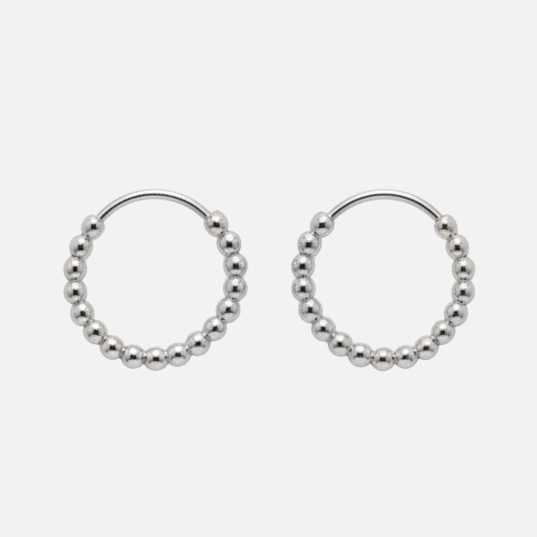 Ohrringe Dotted Hoop Regular