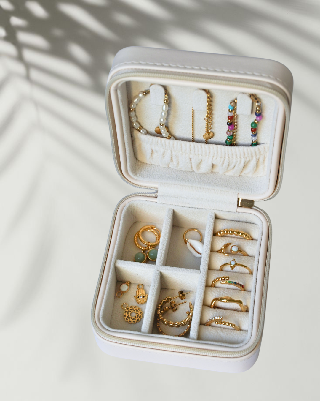 Beach&Bohem Schmuckbox Beige