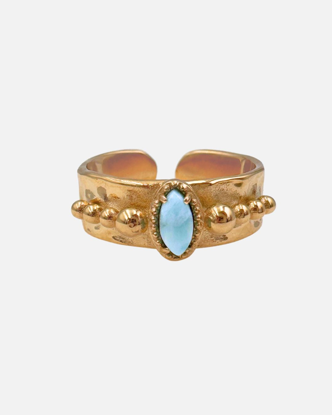 Ring Flare Larimar
